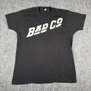 Vintage Bad Company 1988 Band T Shirt Vintage Rock Music Concert Tee Mens Large